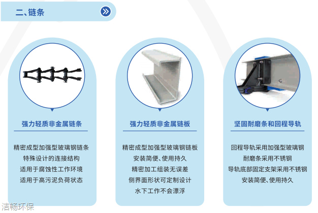 非金属链条刮泥机